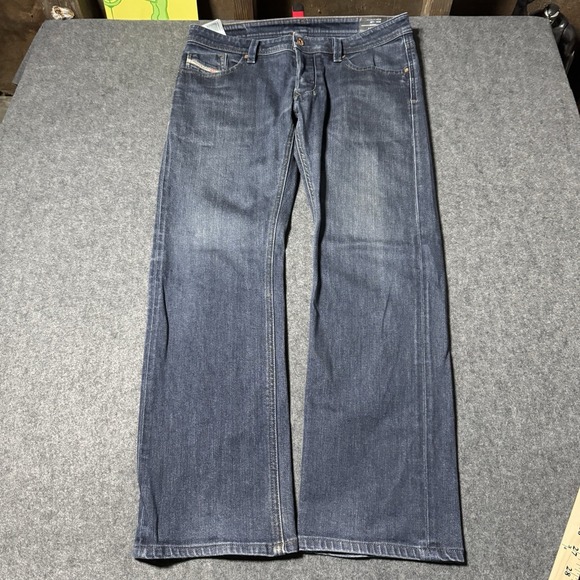 Diesel Other - Men's Dark Blue Straight-Leg Jeans